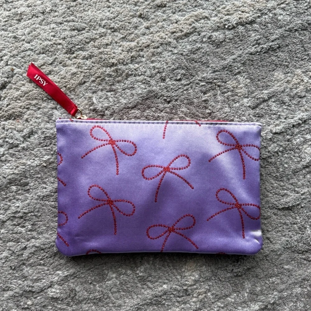 Ipsy Glam Make Up Bag | Glitter Bows